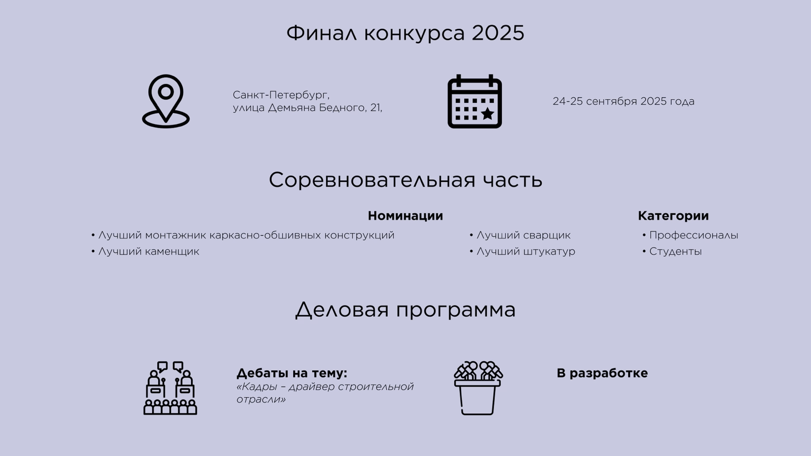 Финал конкурса 2025